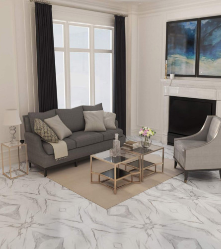 LECICO Pločice 60.3x60.3 DENMARK MARBLE GREY 10mm Glossy