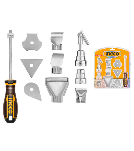 INGCO TOOLS Nastavci za fen industrijski set 10/1 HGA0131