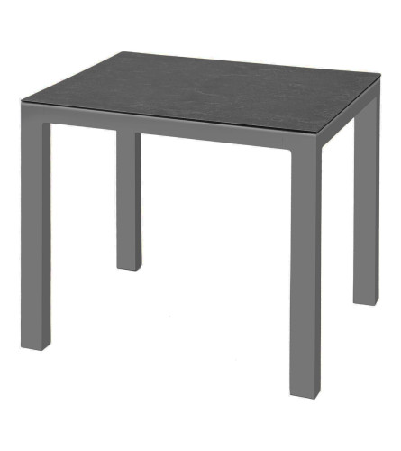 MASTER Stol vrtni HOUSTON 90x90x74,5cm keramička ploča