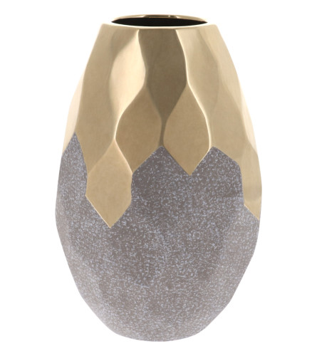 MASTER Vazna keramička 17x11cm 755117 zlatna