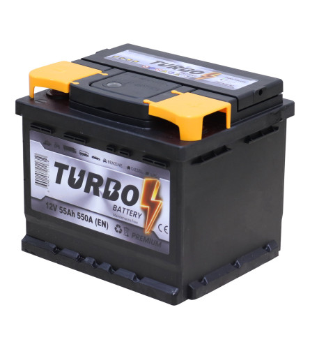TURBO-BATTERY Akumulator 12V-55AH LB1.55.054.A