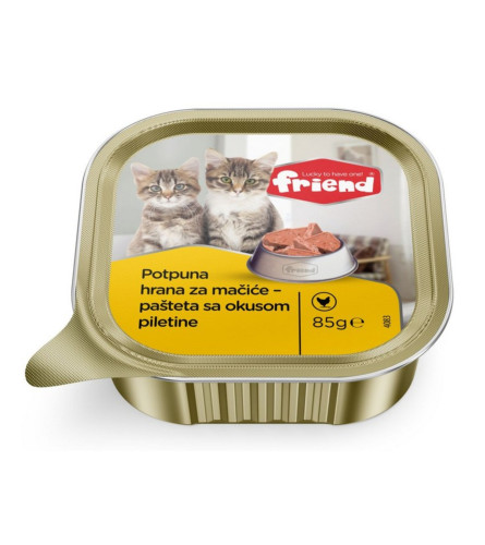 FRIEND Pašteta za mačiće sa okusom piletine 85g