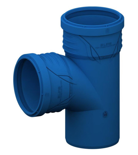 PEŠTAN Račva K-PP 110/75/90° S LINE bešumna plava 10304144