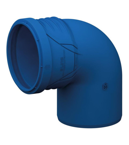 PEŠTAN Koljeno PP 110/90° S LINE bešumno plavo 10304085