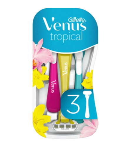GILLETTE Brijač VENUS TROPICAL 3/1