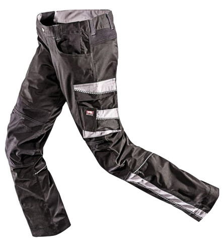 BULLSTAR Hlače radne vel.48 1081 EVO crno-sive