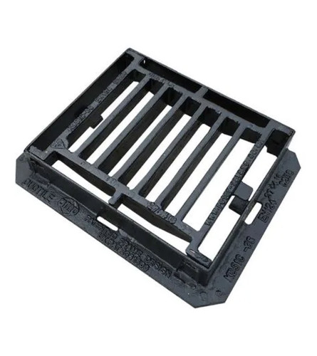 MASTER Rešetka kvadratna 420x450x150mm D400 D661-150 crna