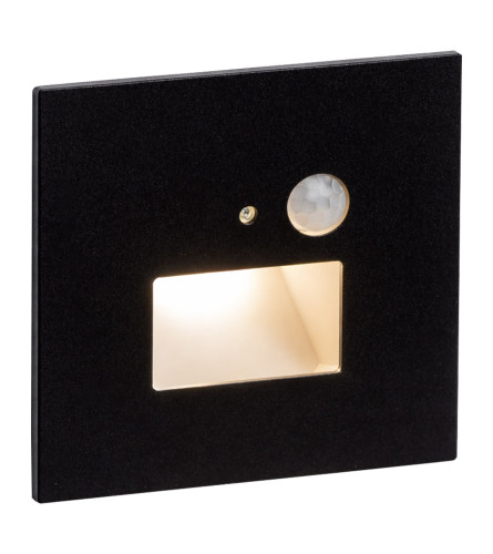 MASTER Lampa za stepenice sa senzorom 3W 4000K SGS-S80SQ crna