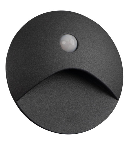 MASTER Lampa za stepenice sa senzorom 3W 4000K SDS-R80FA crna