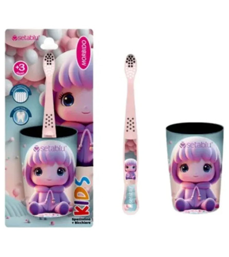 SETABLU Četkica dječija za zube sa ča&scaron;om
