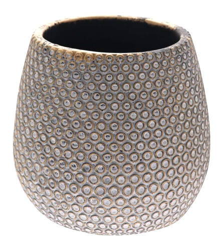 MASTER Vazna keramička 14,5x14,5x14cm HY2202SN 260858 zlatna