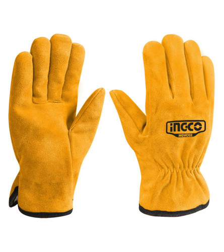 INGCO TOOLS Rukavice kožne 10" HGVC02