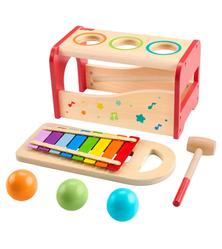 MATTEL Igračka drvena Ksilofon 6/1 Fisher Price HXT88