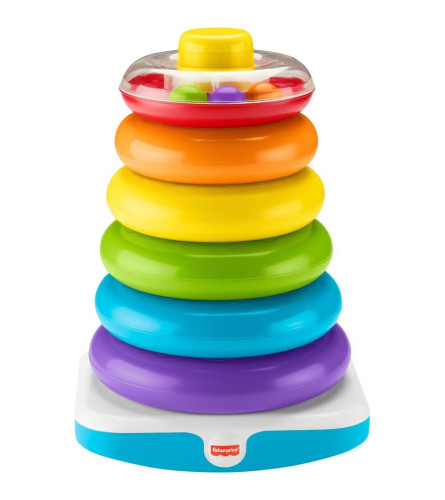 FISHER PRICE Igračka toranj sa prstenovima 36cm GJW15