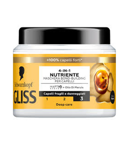 SCHWARZKOPF Maska za kosu 4u1 Hranjiva 400ml GLISS