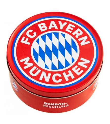 GUNZ Bombone u limenoj kutiji sa okusom višnje 200g Bayern Munich