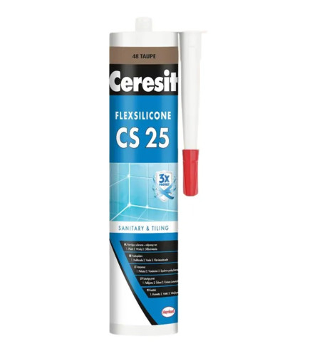 HENKEL Silikon sanitarni CS25 TAUPE 280ml