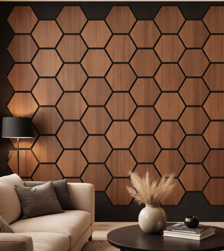 MASTER Panel akustični 759x621x18mm (0,4713m2) tamni Hrast TI06