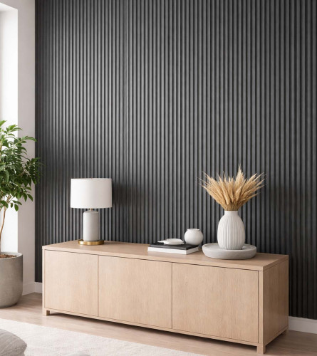 MASTER Panel zidni PVC 250x2900x14mm JF314-HFK-88511 crni