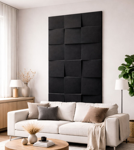 MASTER Panel zidni 1070x460x25mm PU-019 Stacked antracit