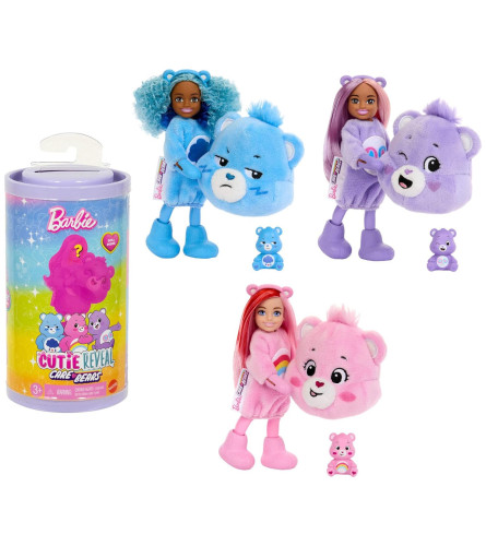 MATTEL Igračka lutka Barbie Cutie Reveal care Bears JCN97