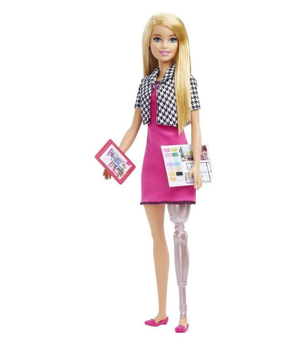 MATTEL Igračka lutka Barbie dizajnerka DVF50