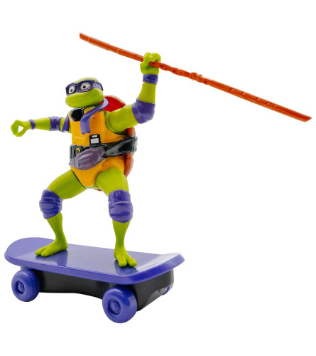 NICKELODEON Igračka ninja kornjača Donatello na skejtbordu 71057