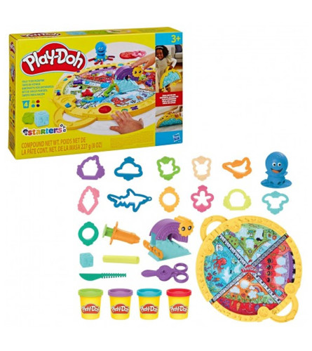 PLAY DOH Igračka plastelin sa kalupima Fold and Go F9143
