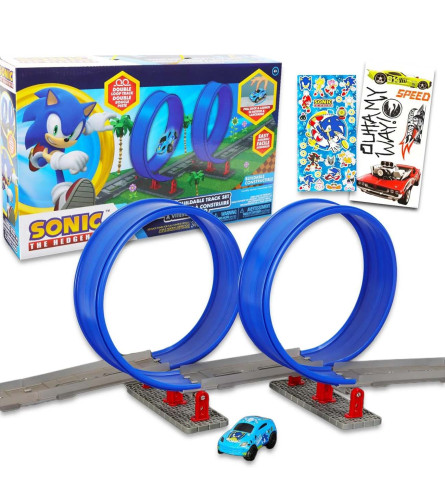 MATTEL Igračka staza za autiće Double Loop Sonic