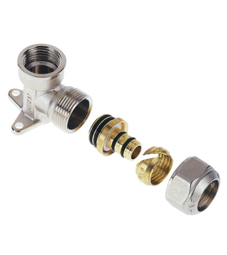 ICMA Koljeno s prirubnicom 1/2"F - 16x2 539
