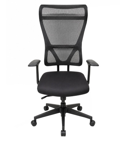 MASTER Stolica kancelarijska 52x49x118cm 2501A crna