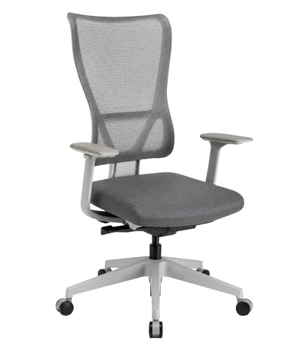 MASTER Stolica kancelarijska 52x49x118cm 2501A siva