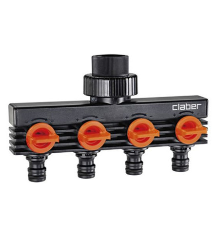 CLABER Razdjelnik za &scaron;lauf sa 4 konektora 3/4" 85810000
