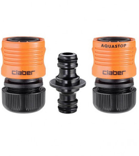 CLABER Konektor dvosmjerni i spojnice 1/2" set 88180000