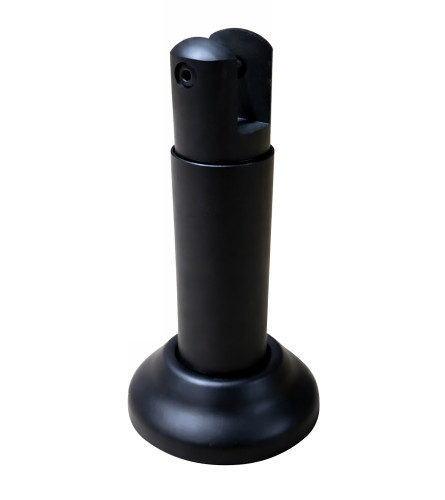 MASTER Nogica &scaron;telujuća za WC 10-15cm KC-040 304SS crna