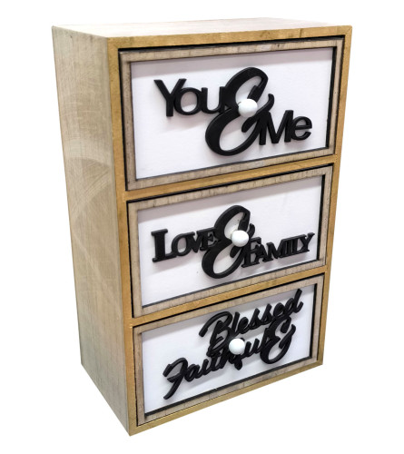 MASTER Organizer ladičar MDF 17,5x10x27cm 25AB1409
