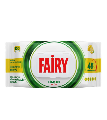 FAIRY Maramice za či&scaron;ćenje kuhinje i kupatila LIMUN 100/1