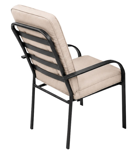 MASTER Stolica metalna 70x56.5x89cm sa bež jastukom WMCC-001