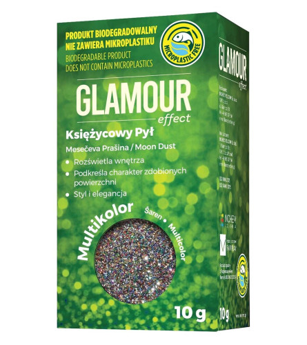 INCHEM Prah glamurni bio za dekoraciju lazure GLAMOUR EFFECT 10g Multicolour