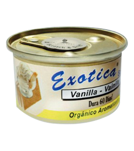 EXOTICA Miris za auto konzerva Organic Vanilla