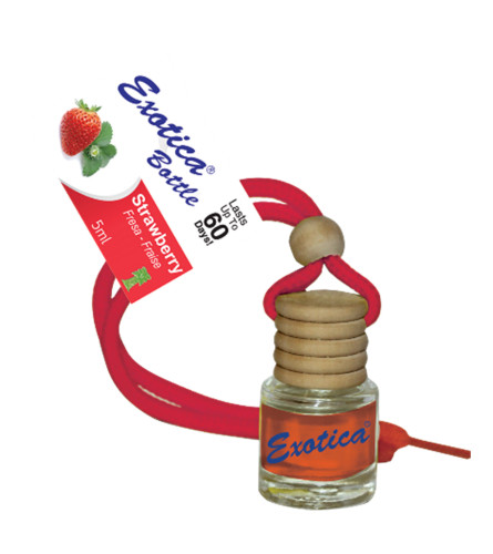 EXOTICA Miris za auto bočica Strawberry EBOT36-STR