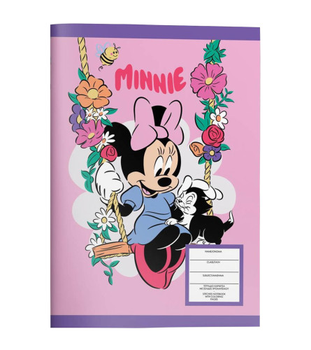 DIAKAKIS Sveska MINNIE 40L 17x25cm 565852