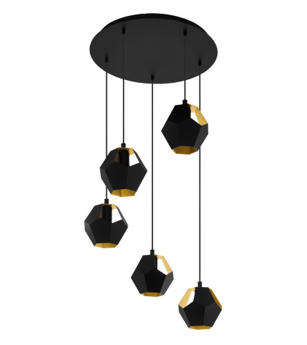 MASTER Luster viseći 28W 5xE27 39635 Rasigures
