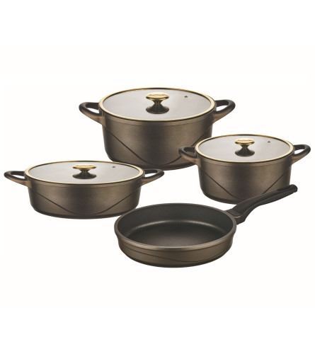 OMS &Scaron;erpe granitne set 7/1 TAUPE 3560