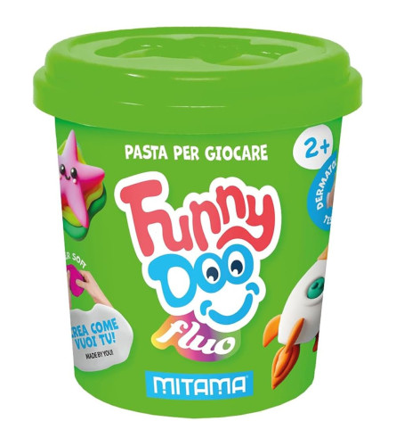 MITAMA Plastelin FUNNY DOO u posudi 220g mix 63861