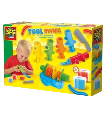 SES Igračka plastelin set sa alatima 00504
