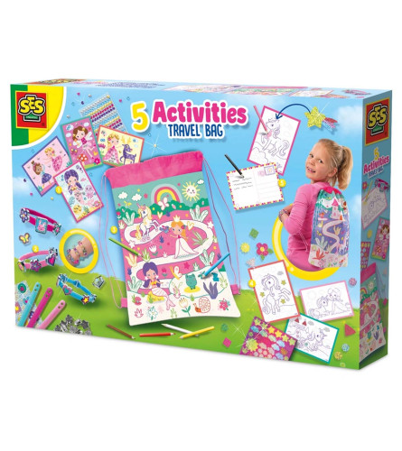 SES Igračka kreativni set torba sa 5 aktivnosti 02401