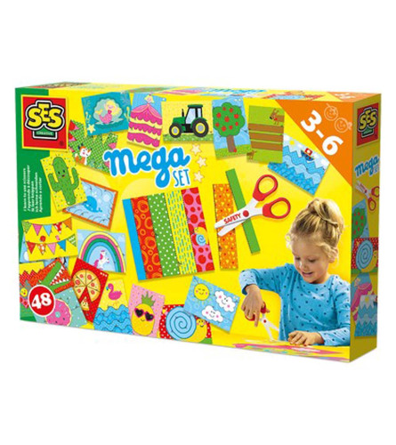 SES Igračka kreativni set učim koristiti makaze 48/1 14617