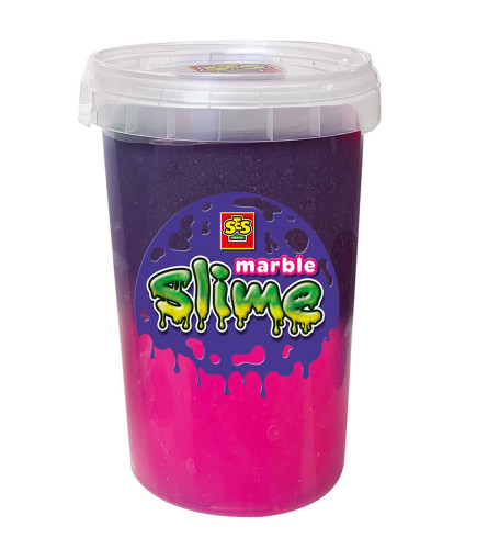 SES Slime u ča&scaron;i Marble rozi i ljubičasti 200g 15024
