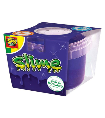 SES Slime ljubičasti sa &scaron;ljokicama 140g 15044